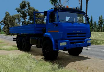 Мод КамАЗ-43118 версия 2.0 для BeamNG.drive (v0.36.x)