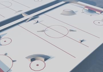 Карта «Air Hockey» версия 1.02 для BeamNG.drive