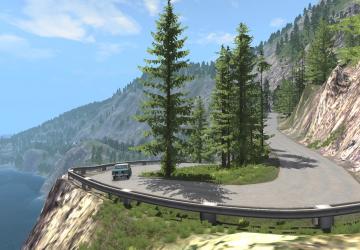 Карту Карта «American Road» версия 1.3 для BeamNG.drive (v0.12)