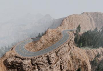 Карта «Beam Mountains 3, Refresh» версия 1.0 для BeamNG.drive