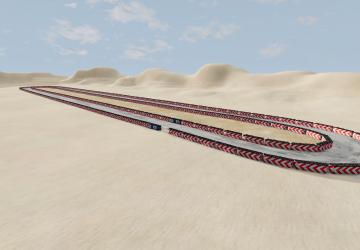 Карта «Dynamic Racetrack» версия 1.0 для BeamNG.drive (v0.31.x)