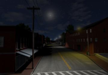 Карта «East Coast USA with Lights» версия 3.11 для BeamNG.drive