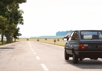 Карта «Eastern Countryside» версия 2.1 для BeamNG.drive