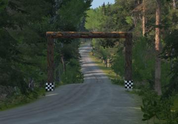 Карта «Gravel Rally» версия 1.0 для BeamNG.drive (v0.23)