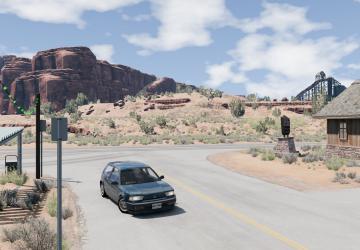 Карта «Moab, Utah» версия 1.3.1 для BeamNG.drive