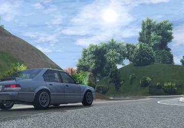 Карта «Mulholland Drive [Redux]» версия 0.92 для BeamNG.drive (v0.31.x)