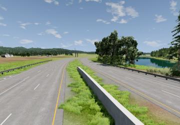 Карту Карта «River Highway» версия 1.2 для BeamNG.drive