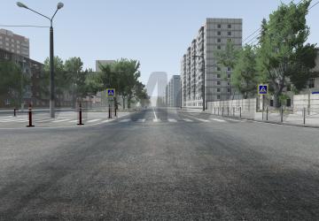 Карта «Russian Streets» версия 1.3 для BeamNG.drive (v0.36.x)