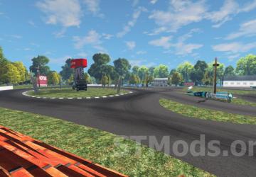 Карта «Simply Sideways: School Circuit» версия 0.9 для BeamNG.drive (v0.27.x)