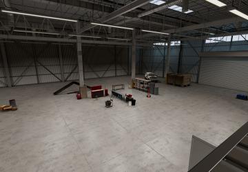 Карта «The Garage - By MoeRon» версия 1.0 для BeamNG.drive (v0.32.x)