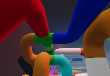 Карта «Tube Maze» версия 1.1 для BeamNG.drive