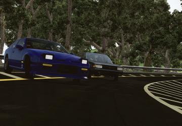 Карта «Usui Pass» версия 1.1 для BeamNG.drive