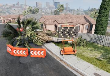 Карта «West Coast USA Construction» версия 3.0 для BeamNG.drive