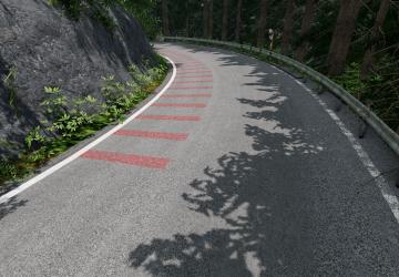 Карта «Yabitsu Pass (Touge)» версия 1.0 для BeamNG.drive (v0.36.x)