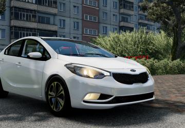 Мод Kia Cerato III (2014-2016) версия 1.0.1 для BeamNG.drive (v0.38.x)