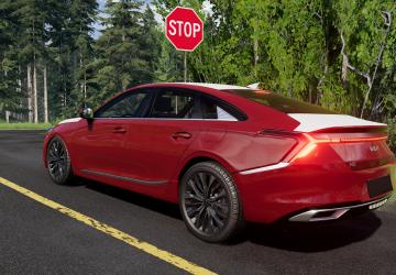 Мод Kia K8 (2022) версия 0.2 для BeamNG.drive (v0.31.x)