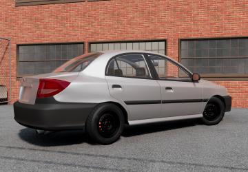 Мод Kia Rio (2002-2005) версия 2.0 для BeamNG.drive (v0.29.x)