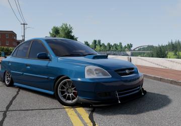 Мод Kia Rio (2002-2005) версия 2.0 для BeamNG.drive (v0.29.x)