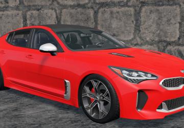 Мод KIA Stinger версия 1 для BeamNG.drive (v0.23+)