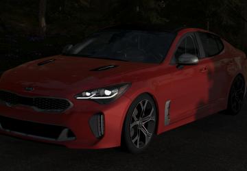 Мод KIA Stinger версия 1 для BeamNG.drive (v0.23+)