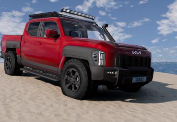 Мод Kia Tasman Double Cab (2025) версия 1.0 для BeamNG.drive (v0.36.x)
