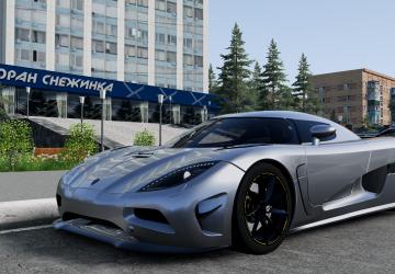 Мод Koenigsegg Agera версия 1.0 для BeamNG.drive (v0.38.x)