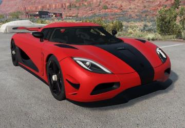 Мод Koenigsegg Agera R версия 1.0 для BeamNG.drive (v0.24)