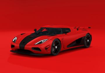 Мод Koenigsegg Agera R версия 1.0 для BeamNG.drive (v0.24)