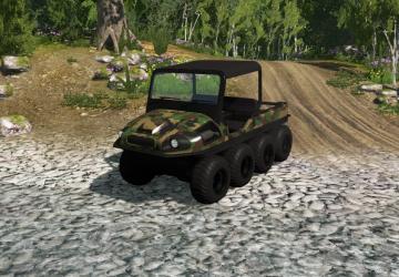 Мод Labrador Beaver 8x8 версия 1.2 для BeamNG.drive