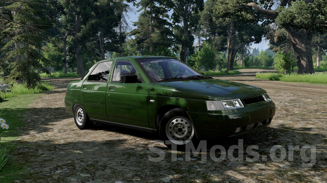 Скачать мод Lada 2110 версия 5.0 для BeamNG.drive (v0.29.x)