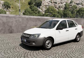Мод Lada Granta 2011-2018 версия 1.0 для BeamNG.drive (v0.28)