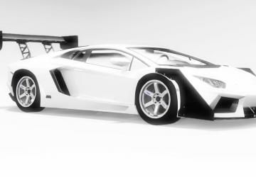 Мод Lamborghini Aventador версия 1.0 для BeamNG.drive (v0.19.4.2)