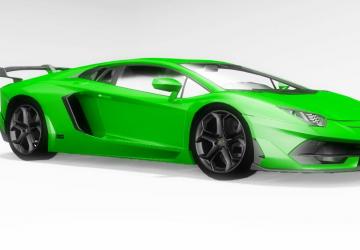 Мод Lamborghini Aventador версия 1.0 для BeamNG.drive (v0.19.4.2)