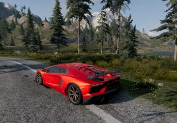 Мод Lamborghini Aventador версия 1.0 для BeamNG.drive (v0.26.x)