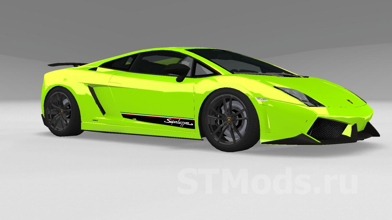 Скачать мод Lamborghini Gallardo версия 1.9.1 для BeamNG.drive (v0.22)