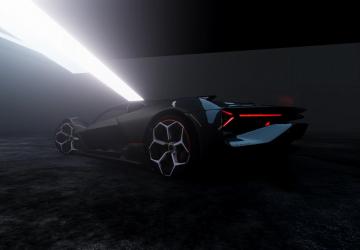 Мод Lamborghini Terzo Millennio версия 1.0 для BeamNG.drive