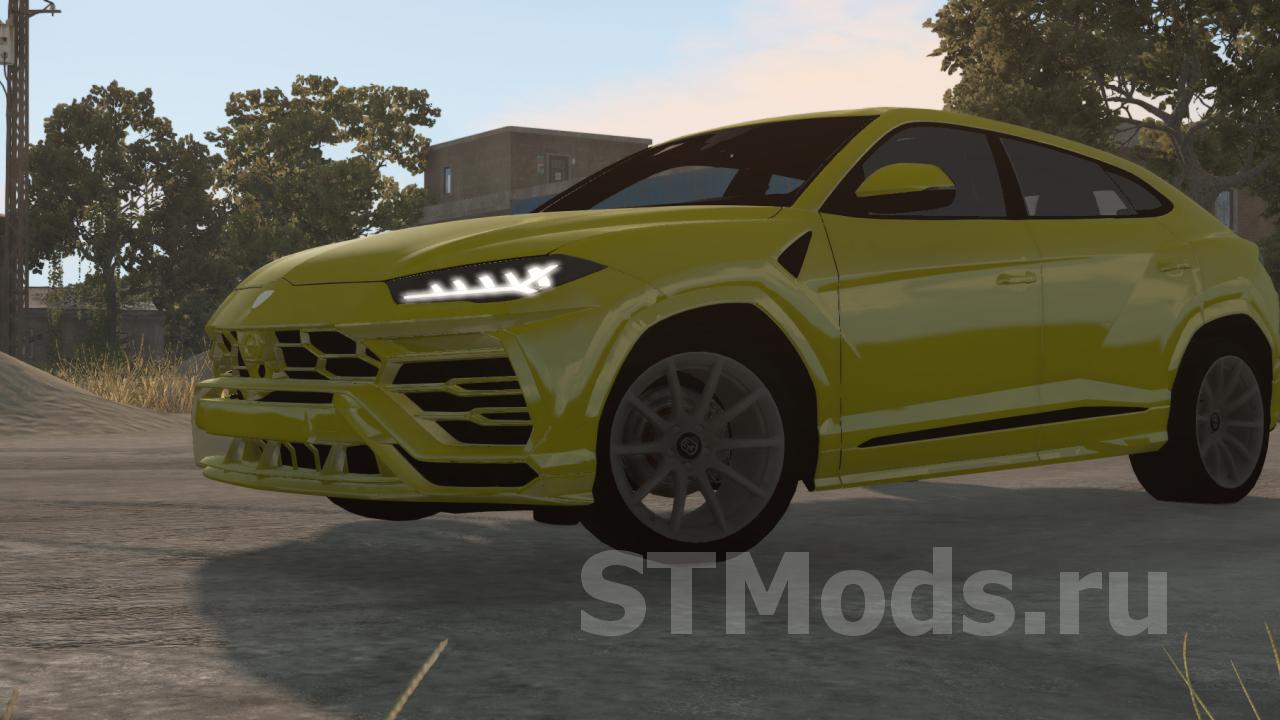 Скачать мод Lamborghini Urus версия 2.0 для BeamNG.drive (v0.21)