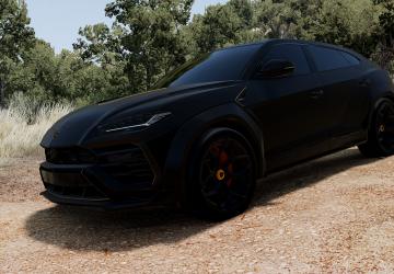 Мод Lamborghini Urus версия 1.0 для BeamNG.drive (v0.37.x)