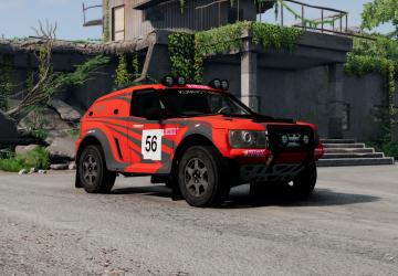 Мод Land Rover Rally версия 2.0 для BeamNG.drive (v0.38)