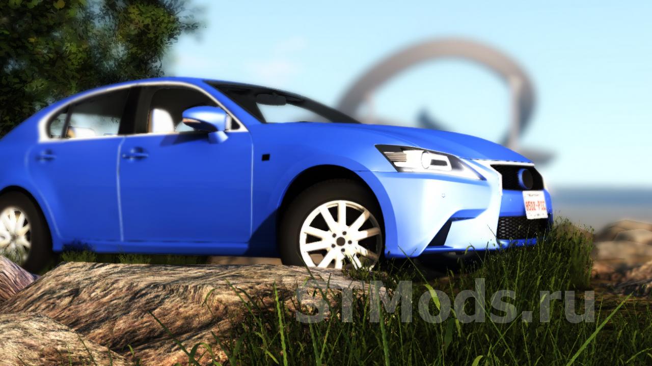 Скачать мод Lexus GS 350 версия 1.0 для BeamNG.drive (v0.20)