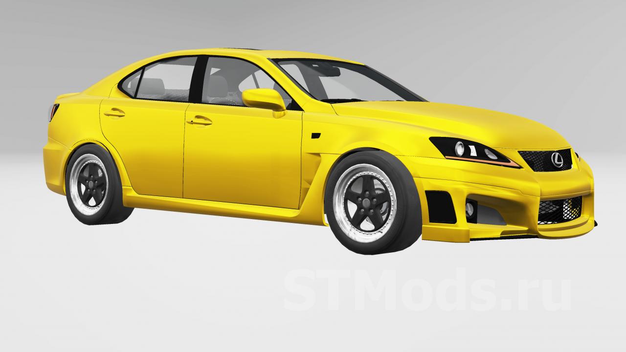 Скачать мод Lexus is250 для BeamNG.drive (v0.23)