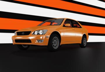 Мод Lexus IS300 версия 1.0 для BeamNG.drive (v1.18)