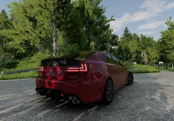 Мод Lexus IS F версия 1.0 для BeamNG.drive