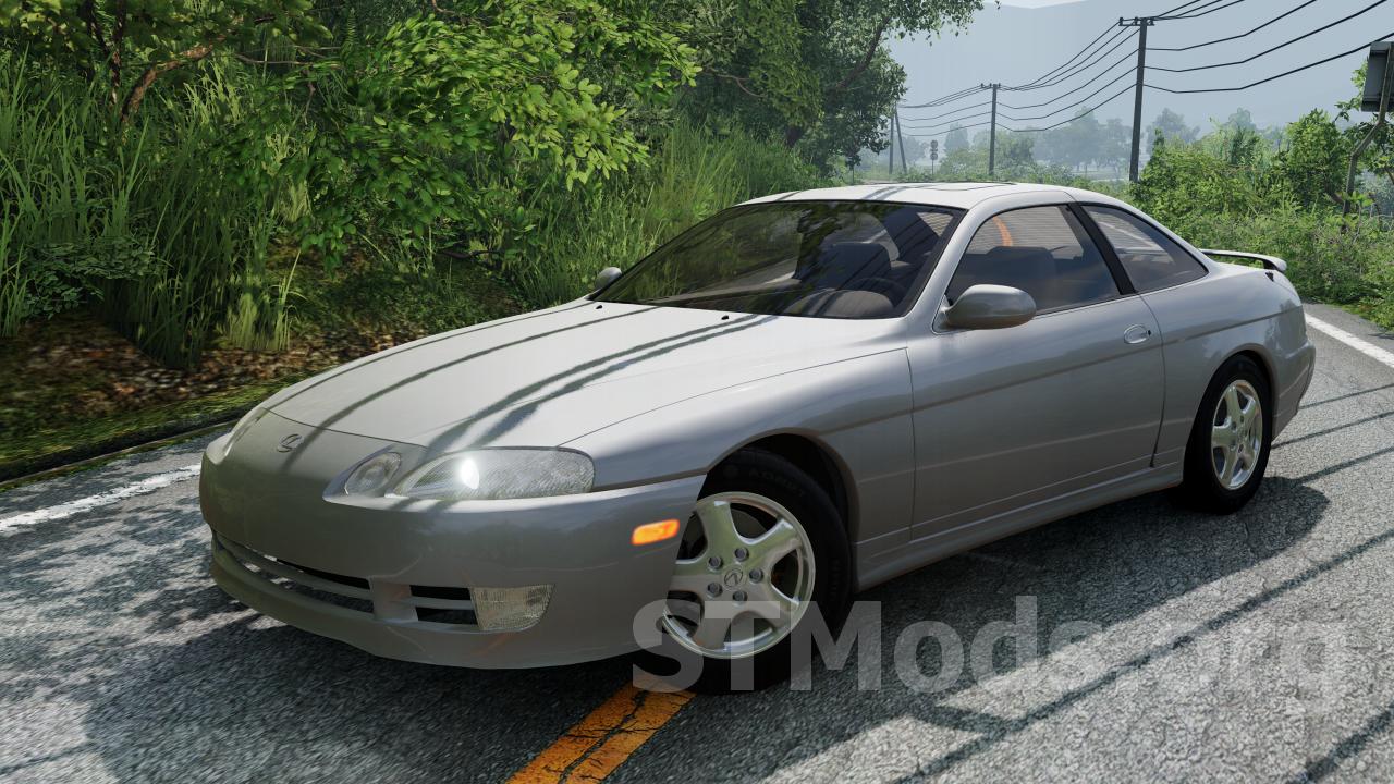 Скачать мод Lexus SC300 версия 4.0 для BeamNG.drive (v0.32.x)