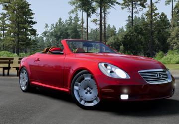 Мод Lexus SC 430 версия 1.2 для BeamNG.drive (v0.38.x)