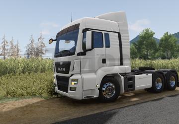 Мод MAN TGX/TGS версия 1.0 для BeamNG.drive (v0.34.x)