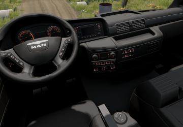 Мод MAN TGX/TGS версия 1.0 для BeamNG.drive (v0.38.x)