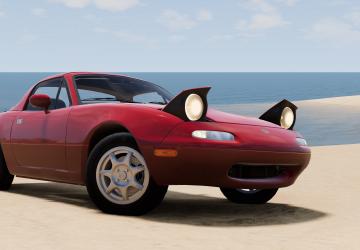 Мод Mazda MX-5 Miata версия 2.0 для BeamNG.drive (v0.38.x)