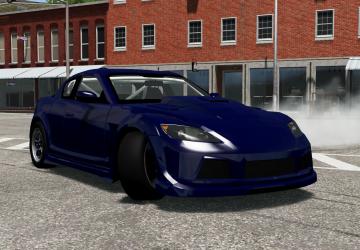 Мод Mazda RX8 версия 1.0 для BeamNG.drive (v0.20.1)