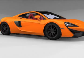 Мод McLaren 570GT 2017 версия 2.0 для BeamNG.drive (v0.16.x)